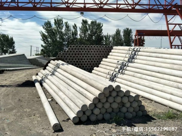 新乡190*10米非预应力水泥电线杆